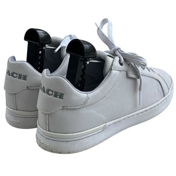 Coach Lowline CN577-100 Leather Athletic Sneaker 7.5D White Running main image 2